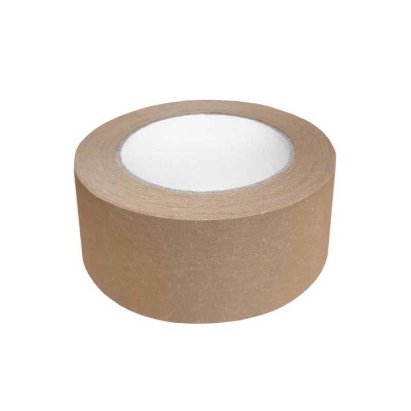 NatureTape® – Taśma klejąca papierowa kraft SOLVENT 75mm x 50m